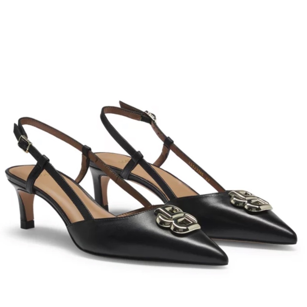 ❤️BOSS Slingback Pumps with Doube B Monogram❤️